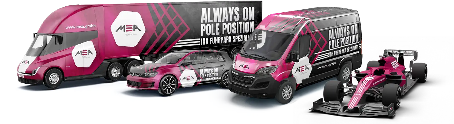MSA Fleet Consulting | Fuhrparkmanagement mit Automotive Solution Framework (ASF) 1 MSA Fleet Consulting Flotte freigestellt